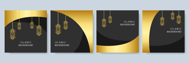 社交媒体发帖模板与伊斯兰教图片下载