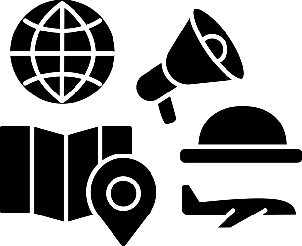 导游标志符号图标图片下载