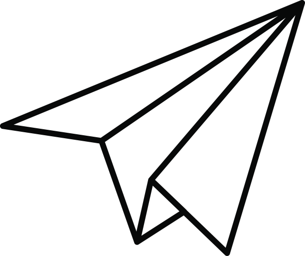 纸平面图标黑色线性孤立在白色上图片下载