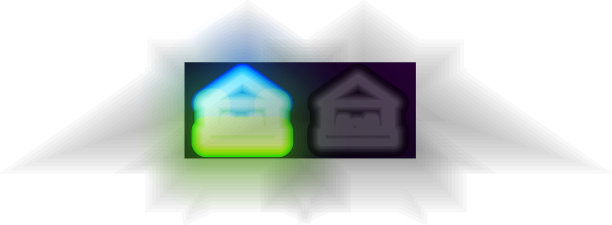 发光的霓虹灯儿童沙箱图片下载