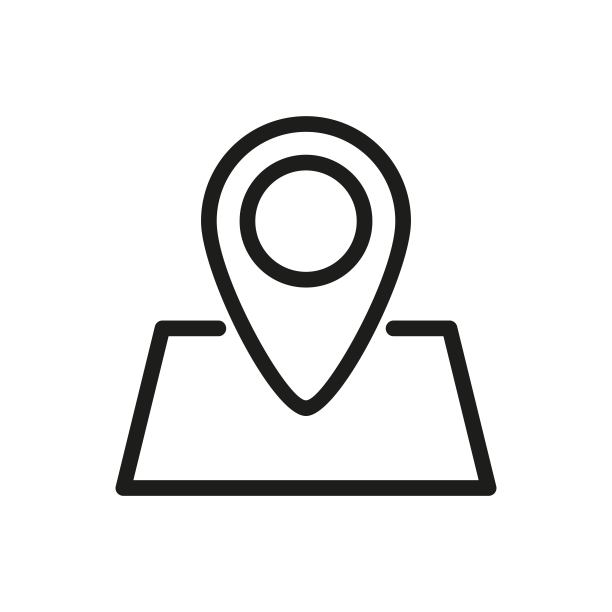 地理定位图标。路线，位置，导航，gps，地图，航海，制图和地形，指针概念。矢量图标的业务和广告图片下载