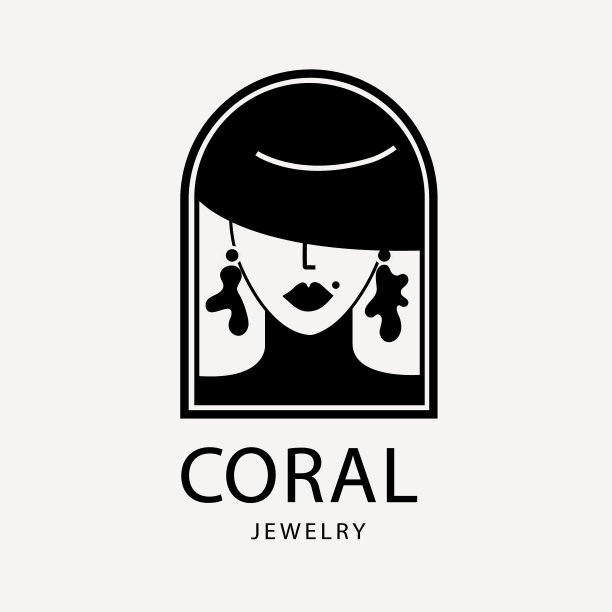 女性商业标志模板时尚品牌图片下载