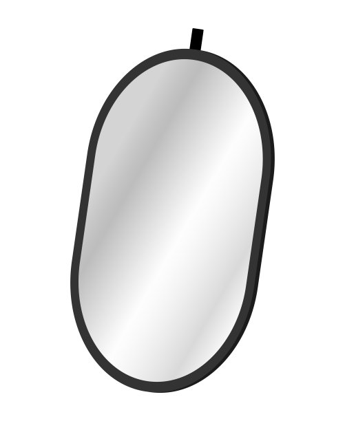 反射板隔离矢量插图。图片下载