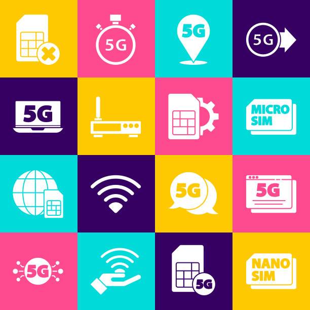 nano SIM卡5G网络微定位套装图片下载