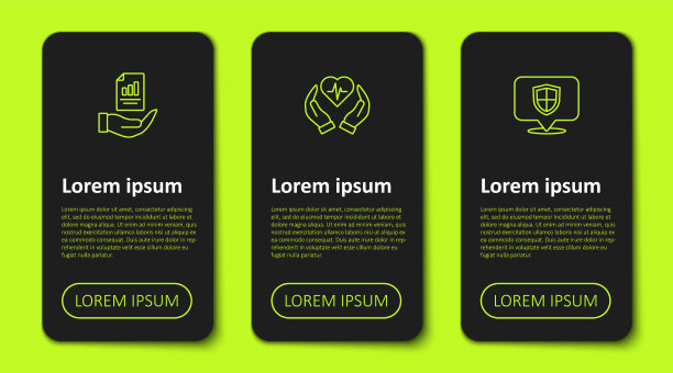 手握人寿保险和定线合同图片下载