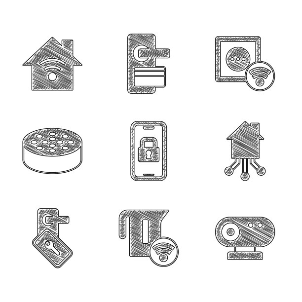 数字门锁、智能电水壶网页图片下载