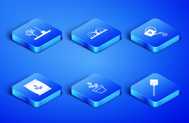 设置花园铲栽树在地面图片下载