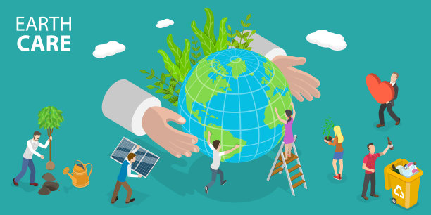 三维等距平面概念图片下载