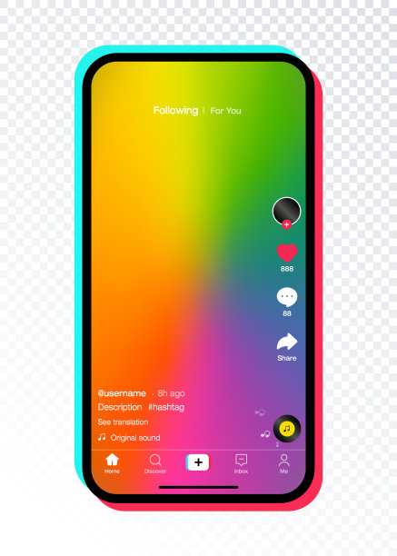 屏幕界面社交媒体应用程序图片下载
