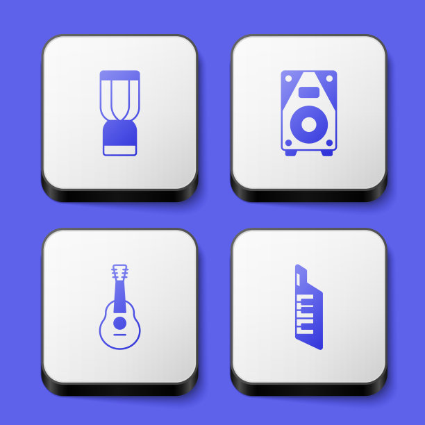 非洲djembe鼓立体声音箱吉他图片下载