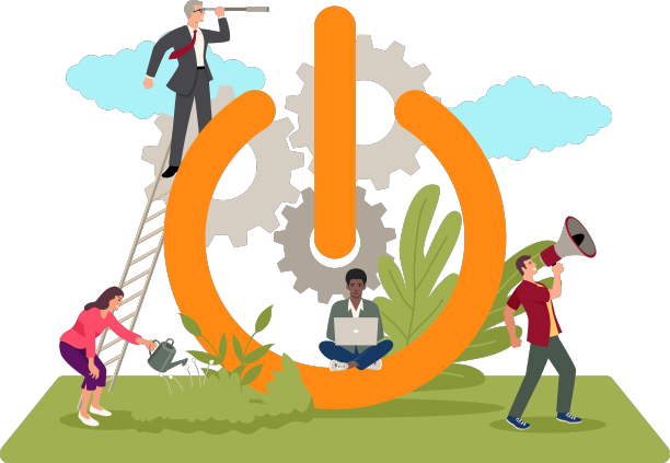 休闲商务人士开展活动图片下载