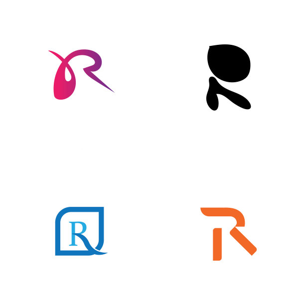 字母标志模板图标设计。图片下载