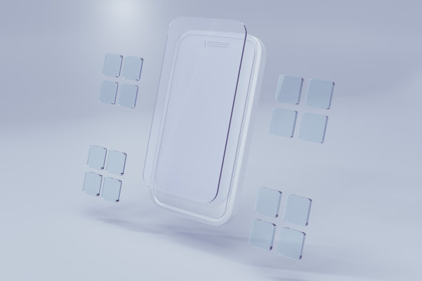 3D渲染智能手机模型创建用户界面管理模板节点图形用户体验UI系统，web体验设计师数据流程开发原型界面流程图应用图片下载