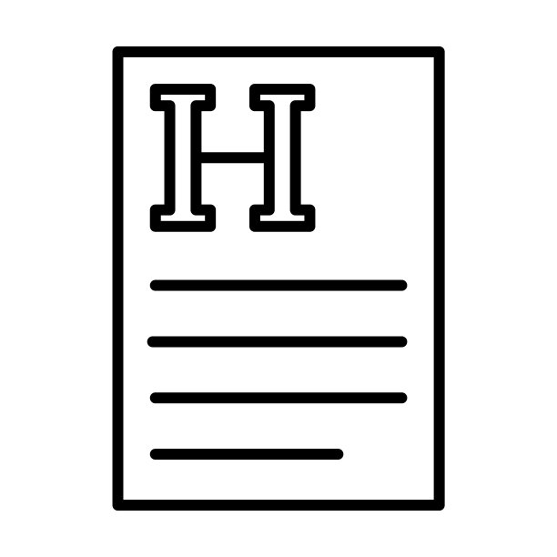 标题图标。单薄线性标题大纲图标孤立的白色背景。直线矢量标题符号，网页和移动的符号。图片下载