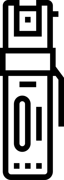 辣椒喷雾线条图标图片下载