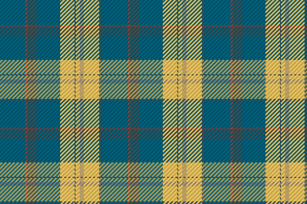 无缝图案的苏格兰格子图片下载