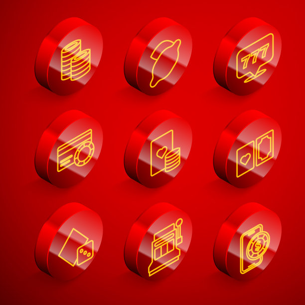 设置线赌场筹码老虎机与柠檬图片下载