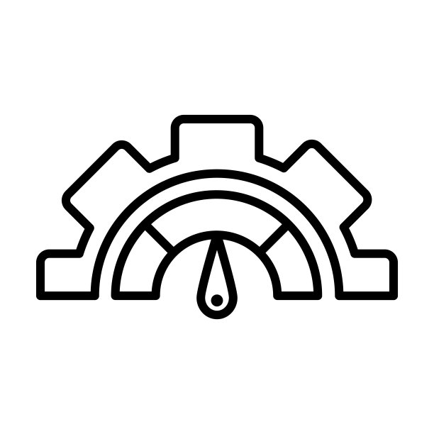 效率图标：白色背景上的线性轮廓，网页和移动端矢量符号图片下载