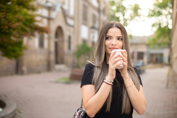 漂亮的年轻女人的头像库存照片图片下载