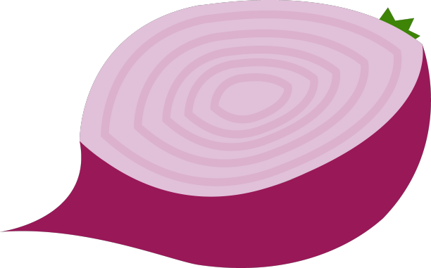 一个洋葱片孤立在一个白色图片下载