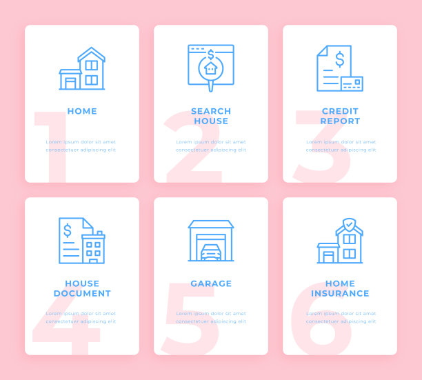 房地产信息图概念图片下载