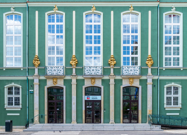 什切青市的市政厅，乌尔扎德大楼图片下载