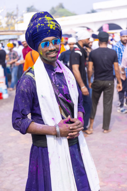 锡克教徒庆祝庆祝节日图片下载