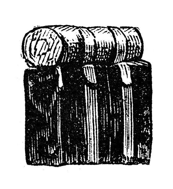 古董雕刻插图:哈弗萨克图片下载