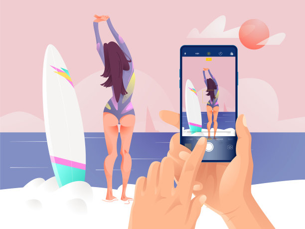 手握智能手机社交媒体应用程序图片下载