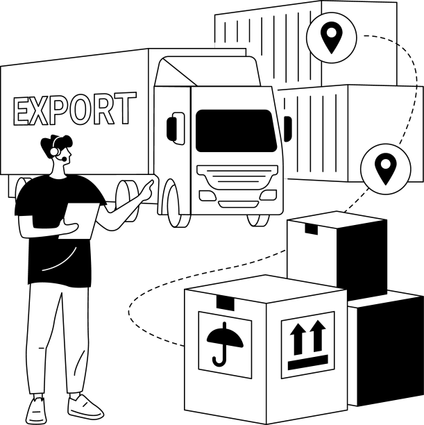 出口管制抽象概念图片下载