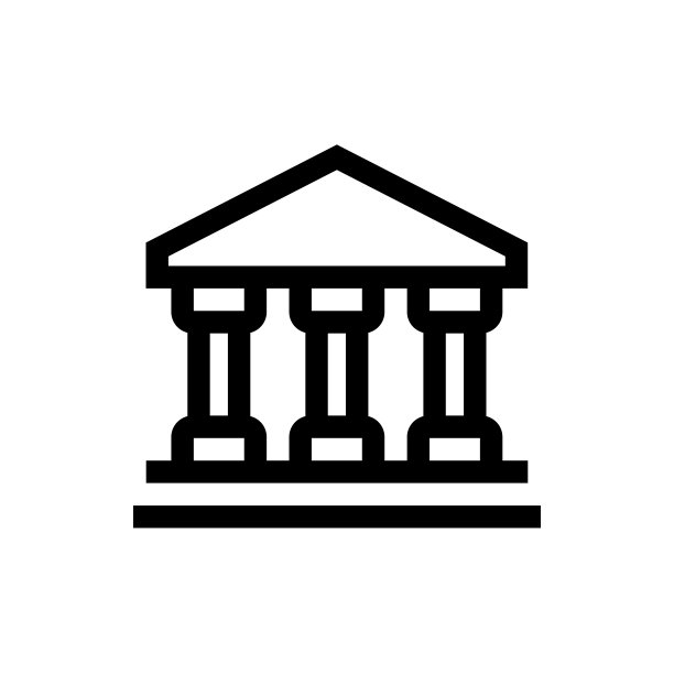 银行金融业务线条图标图片下载