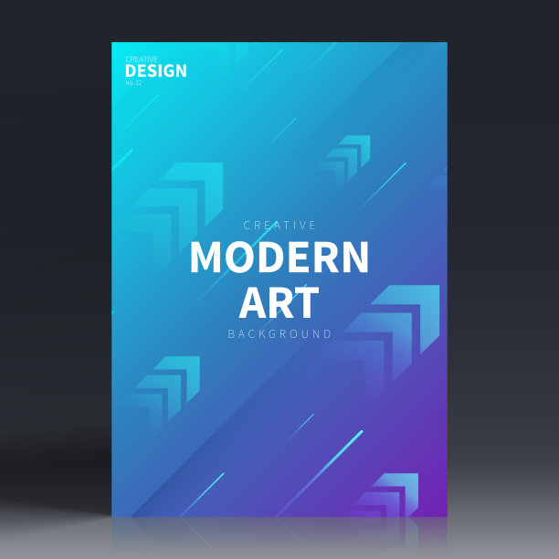 宣传册模板排版，蓝色封面设计，商业年报，传单，杂志图片下载