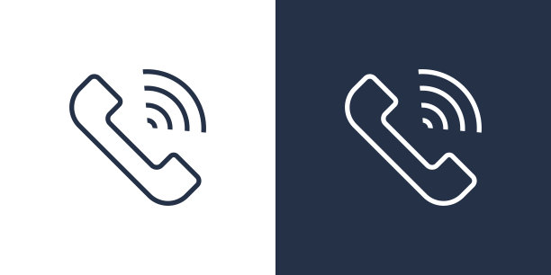 电话图标，联系人，呼叫中心，支持服务标志图片下载