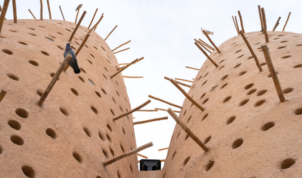 卡塔尔多哈卡塔拉文化村的鸽子塔图片下载