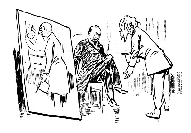 古董插画:画家艺术家的故事图片下载