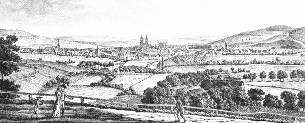 斯图加特总视图1795图片下载