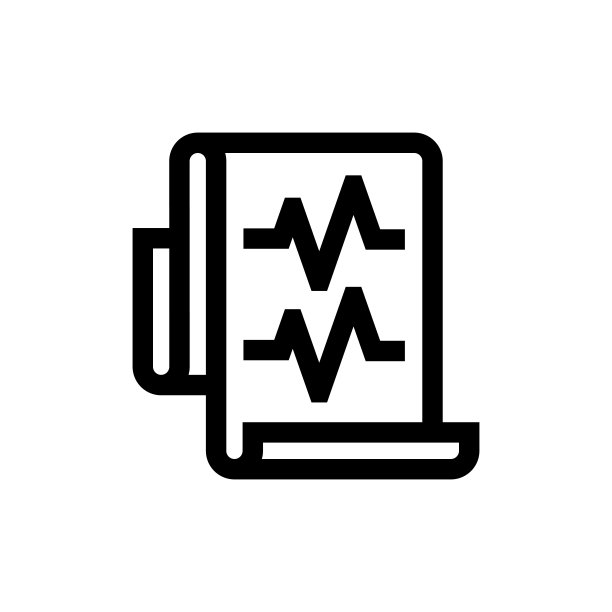 心电图线图标，设计，像素完美，可编辑笔画。标志、标志、符号。医院，医生，心脏，护士，病人。图片下载