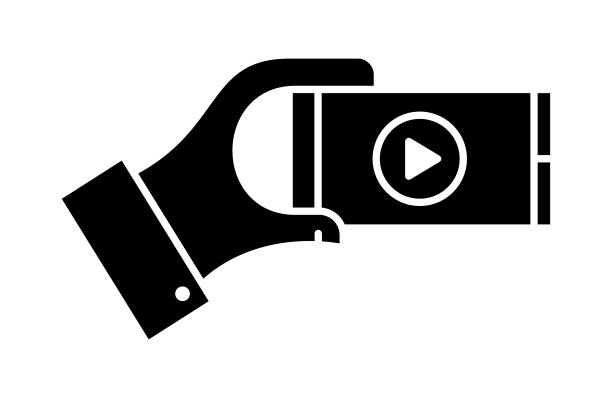 回顾黑色填充矢量图标图片下载