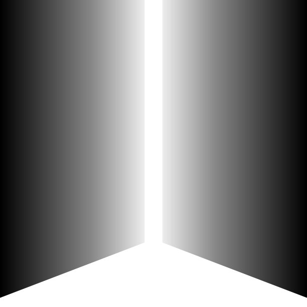 光明的未来，门或缝隙用明亮的光。图片下载