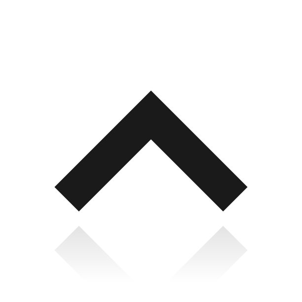 雪佛龙。白色背景上反射的图标图片下载