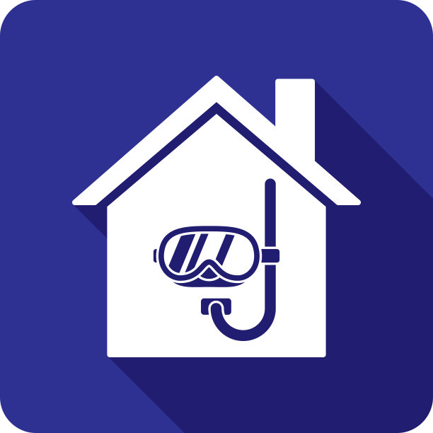 房子通气管图标剪影图片下载