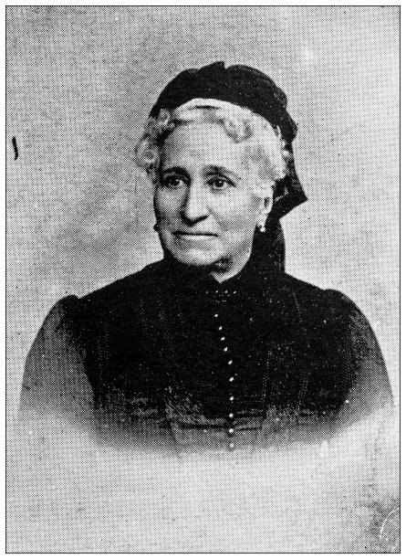 古董图片:1897年巴黎charite火灾灾难集市的受害者:男爵夫人douairiere de Saint Didier图片下载