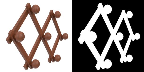 壁挂式衣架图片下载