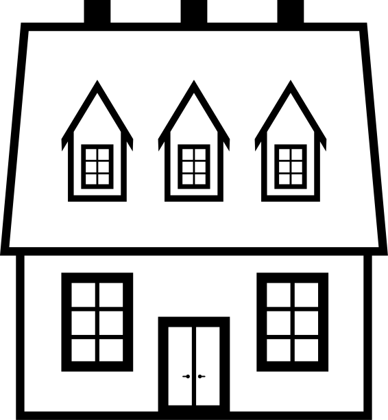两层住宅楼图标图片下载