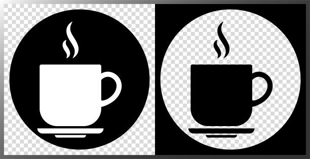 咖啡杯图标。图片下载