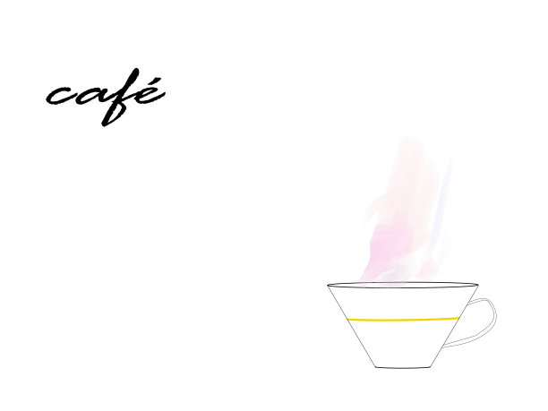 法国版咖啡馆的插图图片下载