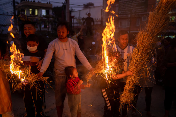 Rato Machhindranath Jatra的最后一天图片下载