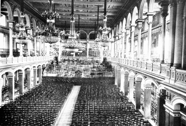 斯图加特，音乐厅，1890年图片下载