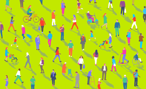 多元化的人群图片下载