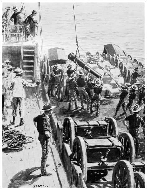 来自英国杂志的古董图片:美西战争图片下载